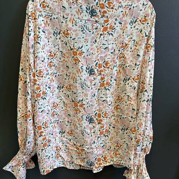 Floral Blouse | XXL | NWOT - Picture 6 of 6